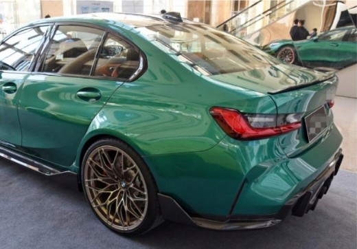 Китай 8574327057 КАРБОНОВІ НАКЛАДКИ ЗАДНІ БІЧНІ ДИФУЗОР СПОЙЛЕР MP STYLE BMW G80 G81