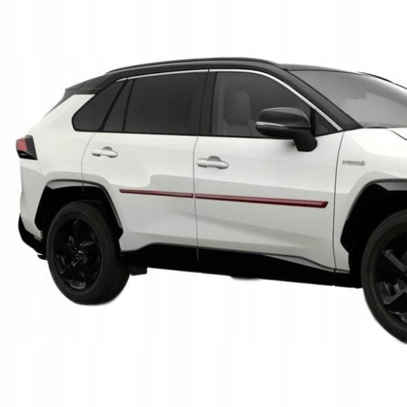 Toyota OE TOYOTA RAV4 ЗАХИСНІ ПЛАНКИ ДВЕРЕЙ ЧЕРВОНА 3Т3 OE PT938-42190-03