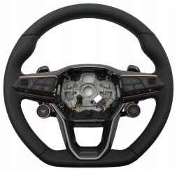 Cupra OE 5FF419091C, DWP542901OE Спортивне шкіряне мультифункціональне кермо Cupra Terramar 5FF419091C