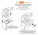 Китай ARS4VWCIK0263S ПІДЛОКІТНИК VW JETTA з 2010> *p4