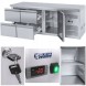 Китай WEW-SC-HP-1008983 Холодильний стіл Royal Catering 179см -2 до 10°C Сталева стільниця 4 шухляди