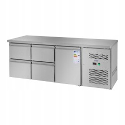 Китай WEW-SC-HP-1008983 Холодильний стіл Royal Catering 179см -2 до 10°C Сталева стільниця 4 шухляди