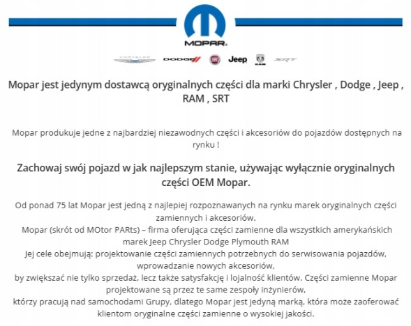 Mopar RL897PT Chrysler Pacifica AWD 2020-2025 Масло MOPAR Передній + Задній Міст