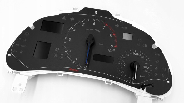 Moman 0089688090053 LEXUS ISF IS-F Циферблати одометра Годинники MPH KMH Заміна циферблатів кілометрів