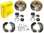 ATM Mikoda ALL4538A Барабани колодки підшипники opel corsa c 2000-2006 без abs задний комплект