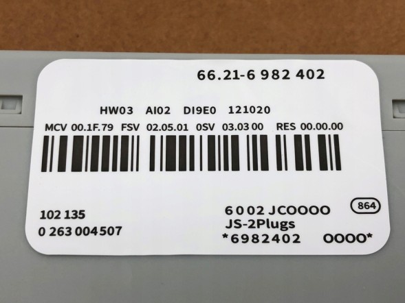 ВОЛЛЕР 66216982402 66206982402 Контролер модуль датчиків pdc для bmw e81 e82 e84 e87 e88 e90 e91 e92 e93