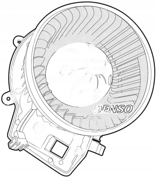 Denso DEA17001 Повітродувний вентилятор припливу dea17001 denso