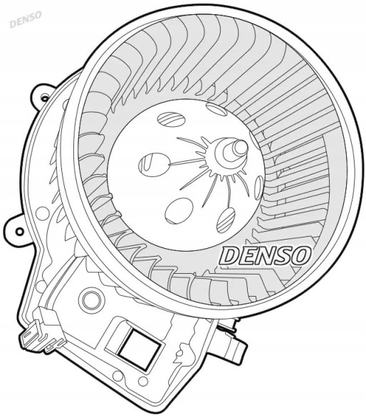 Denso DEA17001 Повітродувний вентилятор припливу dea17001 denso