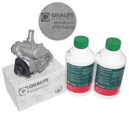 QP 8E0145155N + Febi 06162 ГНУТИЙ НАСОС + РІДИНА 2л AUDI A4 B6 B7 1.9 2.0 TDI