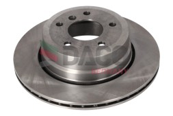 DACO 320307 600323 Диски гальмівні + колодки задні BMW 5 E60 E61 520 523 525 530 (діаметр 320 мм)