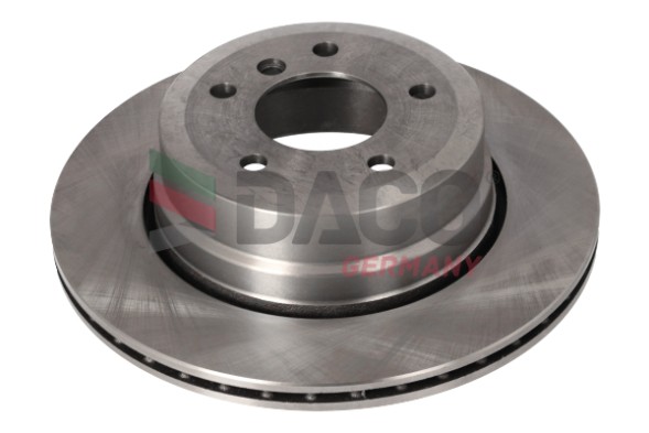 DACO 320307 600323 Диски гальмівні + колодки задні BMW 5 E60 E61 520 523 525 530 (діаметр 320 мм)