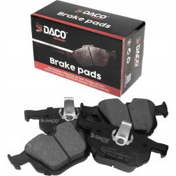 DACO 320307 600323 Диски гальмівні + колодки задні BMW 5 E60 E61 520 523 525 530 (діаметр 320 мм)