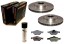 Denckermann ALL8402 Диски колодки FORD FIESTA V 2002-2008 FUSION MAZDA 2 DY ПЕРЕДНИЙ КОМПЛЕКТ