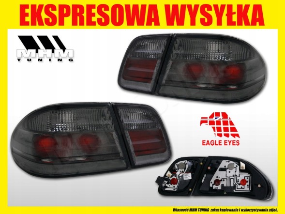 Eagle Eyes LTME04 mhm Задні ліхтарі комплект Тюнінг Smoke Димовані Lift look Mercedes E w 210 1995-2003