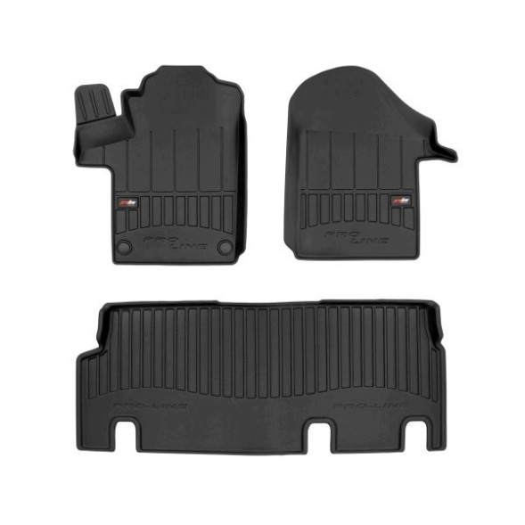 AD BRAKE VIC-237727 Гумові килимки 3 шт. для MERCEDES VITO MIXTO (DOUBLE CABIN), VITO (W447)