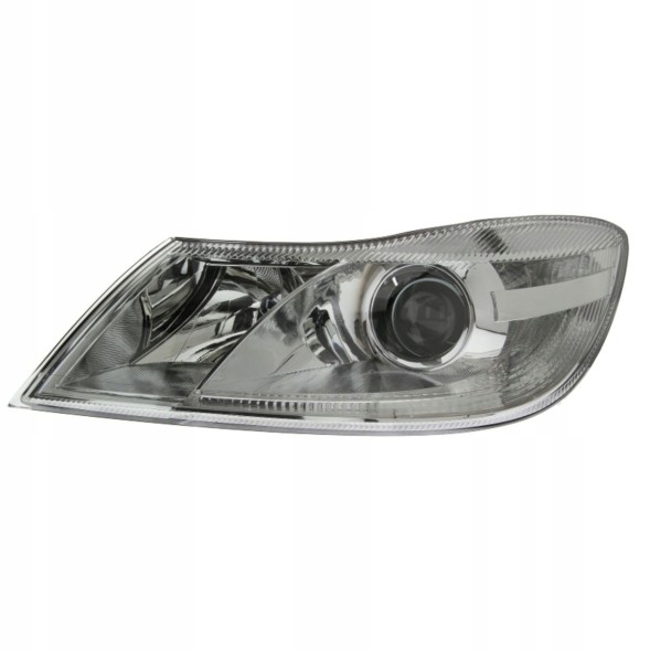 Abakus 665-1118LMLD-EM Лівий фара skoda octavia ii 2008-2013 h1/h7