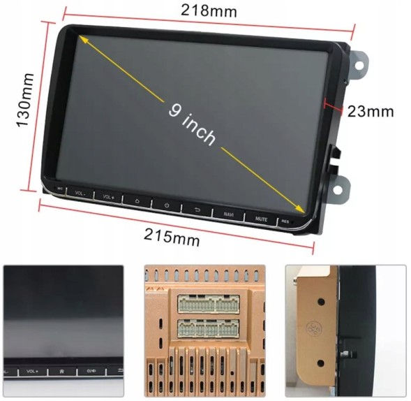 Китай NAWIGACJA GPS 2DIN VAG9021A MIRROR LINK WIFI RADIO НАВІГАЦІЯ VW ГОЛЬФ PASSAT CC SHARAN SUPERB SEAT OCTAVIA АНДРОЇД РАДІО 2DIN