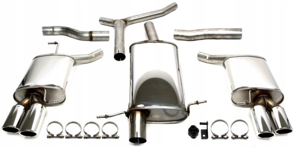 TA-Technix 02AU017-8D-10 Спортивна вихлопна система TA TECHNIX AUDI A5 кабріолет 8F7 2.0 TFSI quattro