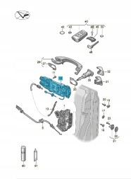 Volkswagen OE 3G8837886G направляюча ASO VW