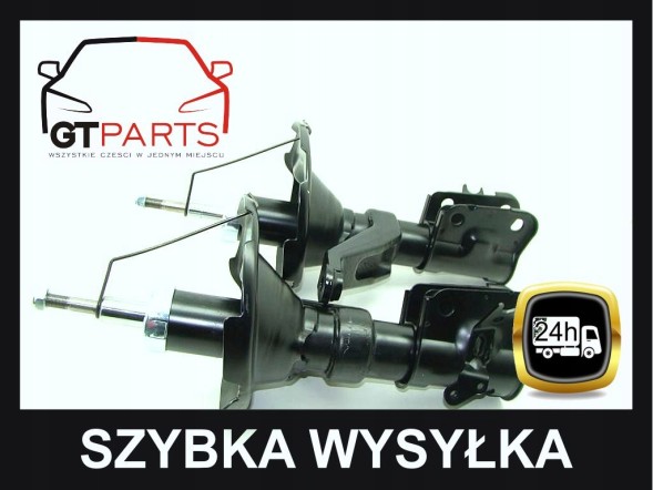 GT-Parts 052601L Амортизатори х2 ПЕРЕДНІ + бампери + чохли HONDA CIVIC VII 01-05