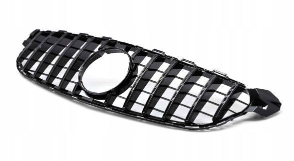 TOPGER KRG-ME-126 X РЕШІТКА РАДІАТОРА MERCEDES DB C W205 15-18 ЧОРНИЙ ГЛЯНЕЦЬ СТИЛЬ C63 GTR