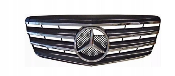 Китай A4470-123 MERCEDES W211 07- ҐРАТКА РАДІАТОРА ТЮНІНГ ХРОМ/ЧОРНА
