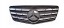 Китай A4470-123 MERCEDES W211 07- ҐРАТКА РАДІАТОРА ТЮНІНГ ХРОМ/ЧОРНА