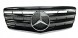 Китай A4470-123 MERCEDES W211 07- ҐРАТКА РАДІАТОРА ТЮНІНГ ХРОМ/ЧОРНА