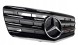 Китай A4470-123 MERCEDES W211 07- ҐРАТКА РАДІАТОРА ТЮНІНГ ХРОМ/ЧОРНА