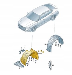 Audi OE 4K8821172R КОЛЕСНИЙ БЛОК ПЕРЕДНІЙ AUDI S7 A7 ПРАВ