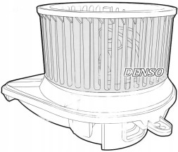 Denso DEA17011 Вентилятор пічки dea17011 denso
