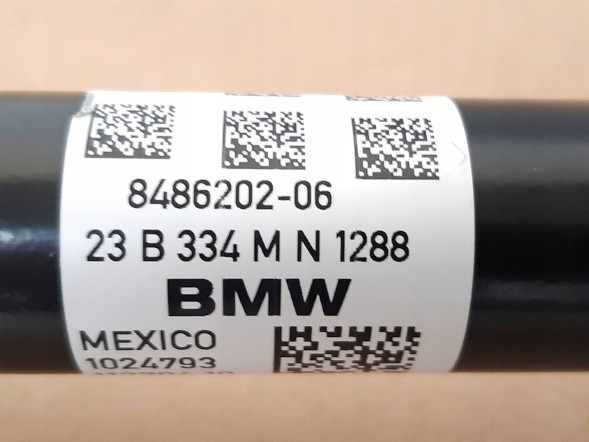 BMW OE 8486202 BMW Prawa Przód BMW X5 G05 X6 G06 X7 G07 Права Передня Піввісь (Привідний Вал) Передній Правий ШРУС