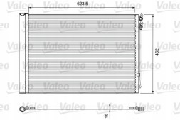 Valeo 814410 Конденсатор кондиціонера valeo 814410