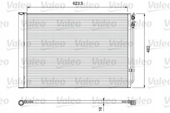 Valeo 814410 Конденсатор кондиціонера valeo 814410