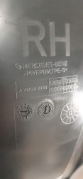 Mercedes-Benz OE A2936912000 MERCEDES EQC W293 NADKOLE PRAWY PRZÓD CZĘŚĆ TYLNA MERCEDES EQC W293 НАДКОЛЕСО ПРАВА ПЕРЕДНЯ ЗАДНЯ ЧАСТИНА A2936912000