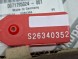 Fiat OE S26340352 ФОРСУНКА BOSCH 0445110418 504389548 FIAT DUCATO IVECO DAILY 2.3MJET 2011