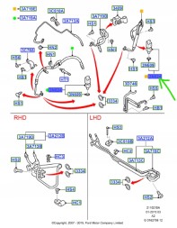 Ford OE 7M5T-9H589-CA ЖГУТ ПРОВОДІВ ФОРСУНКИ FORD FOCUS Mk2 06- 1.6 Ti-VCT