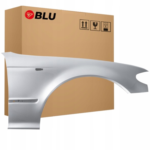 216933363 BLU Крило BMW 3 E46 354 праве сріблясте 01-05 переднє седан універсал FL оцинковане