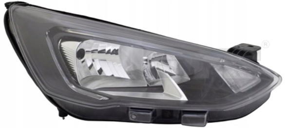 TYC 20-16703-26-9 Новий прожектор ford focus 18-21 h7/h1/led black правий