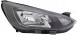 TYC 20-16703-26-9 Новий прожектор ford focus 18-21 h7/h1/led black правий