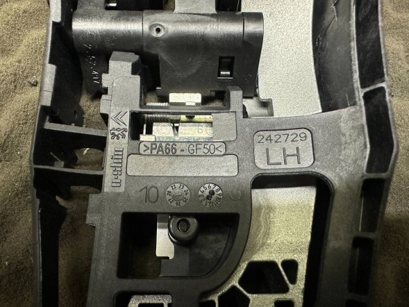 Citroen OE 9674812180VAR 9674812180 ЗОВНІШНЯ ЗАДНЯ РУЧКА ДВЕРЕЙ CITROEN C4 II