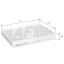AF5083 ALPHA FILTER Фільтр салону