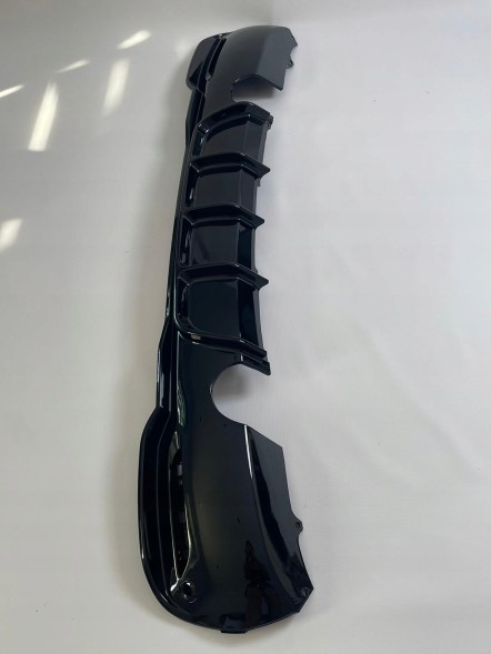 Китай BMW F34 DYFUZOR TYLNA DOKŁADKA ZDERZAKA SPOILER M-performance Czarny Połysk BMW F34 ДИФУЗОР ЗАДНЯ НАКЛАДКА БАМПЕРА СПОЙЛЕР M-перформанс Чорний Блиск