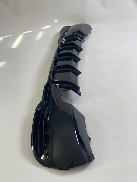 Китай BMW F34 DYFUZOR TYLNA DOKŁADKA ZDERZAKA SPOILER M-performance Czarny Połysk BMW F34 ДИФУЗОР ЗАДНЯ НАКЛАДКА БАМПЕРА СПОЙЛЕР M-перформанс Чорний Блиск