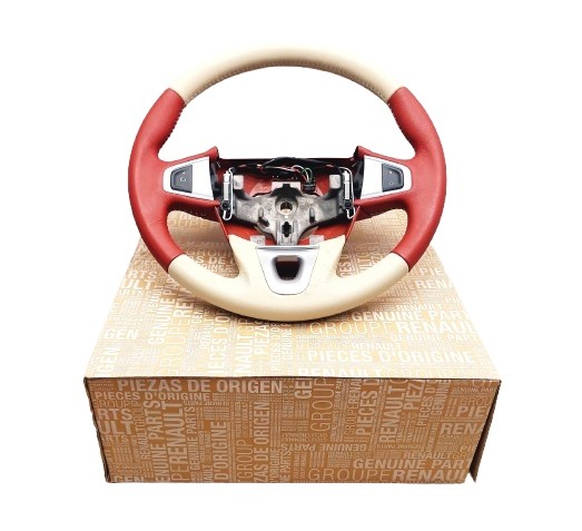 Renault OE ОРИГІНАЛЬНЕ РУЛЬМО 484006317R RENAULT MEGANE RED/CREAM ШКІРА