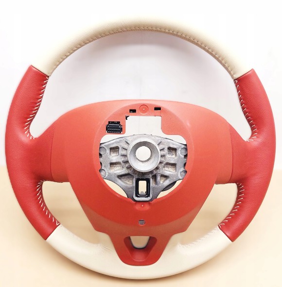 Renault OE ОРИГІНАЛЬНЕ РУЛЬМО 484006317R RENAULT MEGANE RED/CREAM ШКІРА
