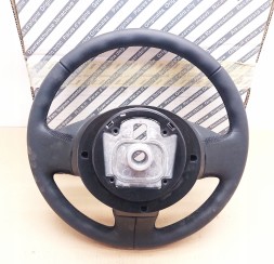 Fiat OE ОРИГІНАЛ FIAT/TRW ШКІРЯНЕ КЕРМО ЧОРНЕ 71773271 FIAT 500