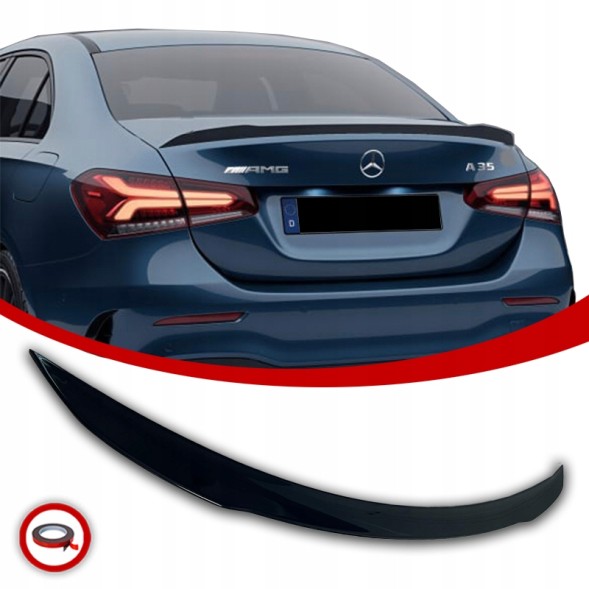 Китай MERCEDES A35 LOTKA SPOILER DOKŁADKA TYLNA AMG STYLE CZARNY POŁYSK MERCEDES A35 ЛЬОТОК СПОЙЛЕР НАКЛАДКА ЗАДНЯ AMG STYLE ЧОРНИЙ ГЛЯНЕЦЬ