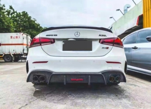 Китай MERCEDES A35 LOTKA SPOILER DOKŁADKA TYLNA AMG STYLE CZARNY POŁYSK MERCEDES A35 ЛЬОТОК СПОЙЛЕР НАКЛАДКА ЗАДНЯ AMG STYLE ЧОРНИЙ ГЛЯНЕЦЬ