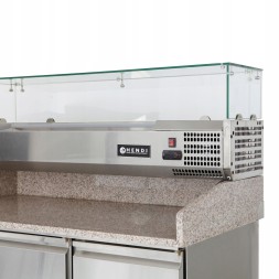 Китай WEW-SC-HP-1002465 Охолоджуваний стіл Hendi 140 см з гранітною надбудовою для гастрономії CE